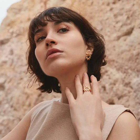 Hélia Ring | Jewelry Gold Gift Waterproof