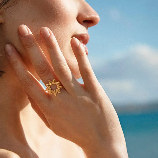 Hélia Ring | Jewelry Gold Gift Waterproof