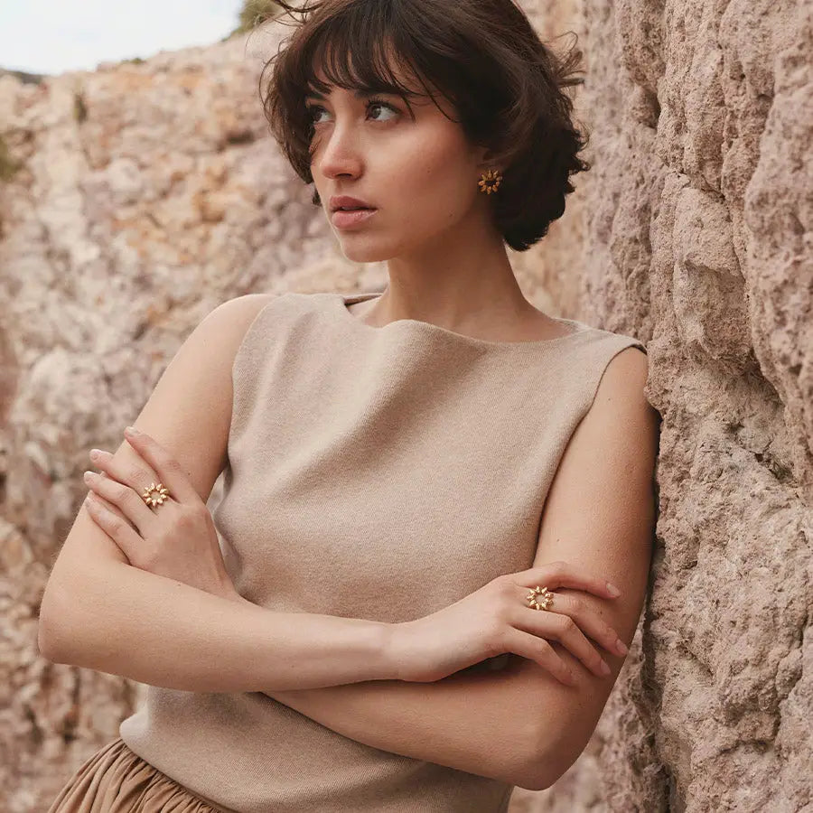 Hélia Ring | Jewelry Gold Gift Waterproof