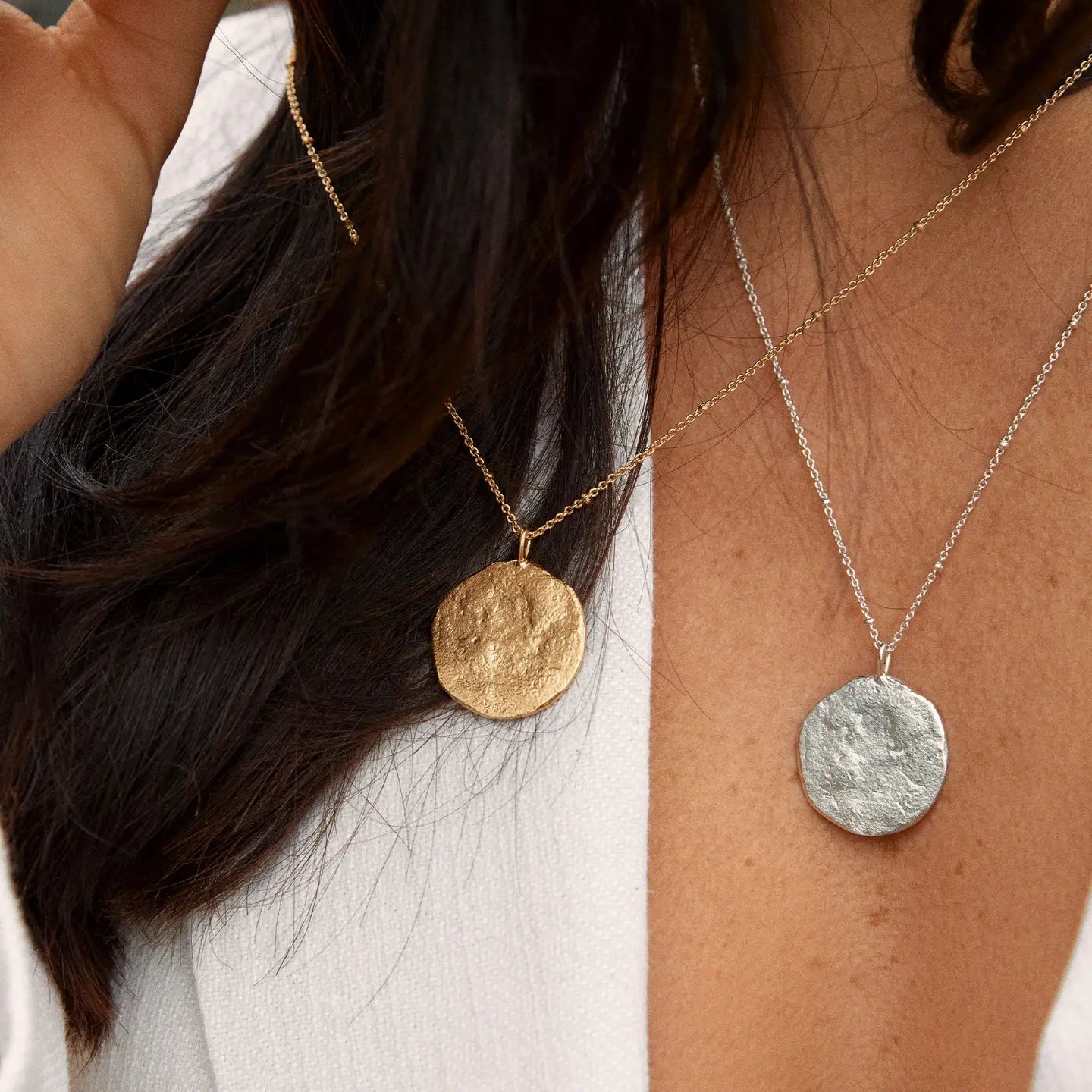 Luna Large Necklace | Jewelry Gold Gift Waterproof