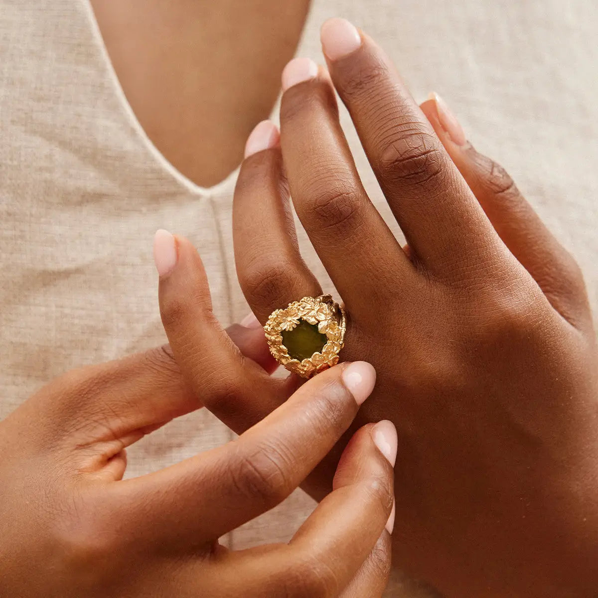 Hespé Ring | Jewelry Gold Gift Waterproof
