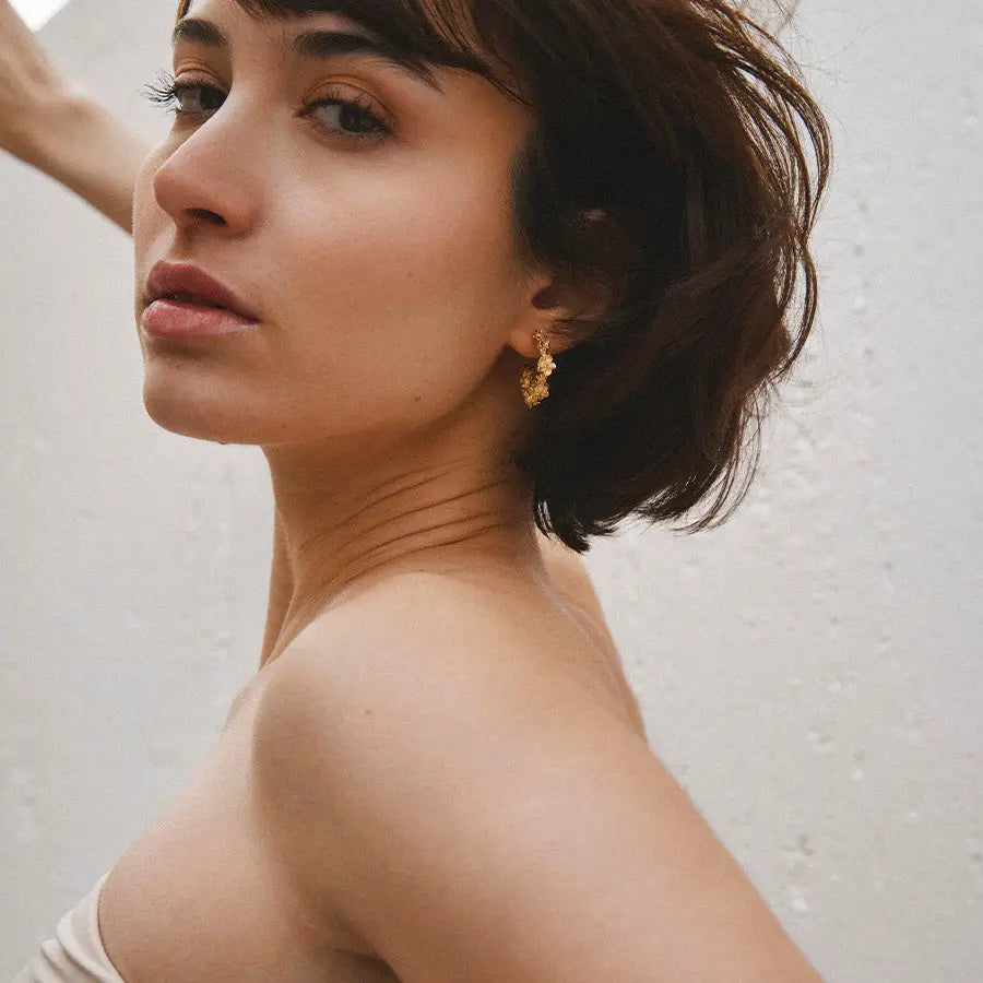 Kèpos Earrings | Jewelry Gold Gift Waterproof