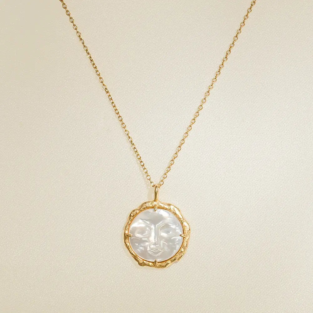 Hëna Necklace | Jewelry Gold Gift Waterproof Business