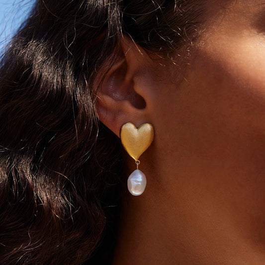 Ángel Earrings | Jewelry Gold Gift Waterproof