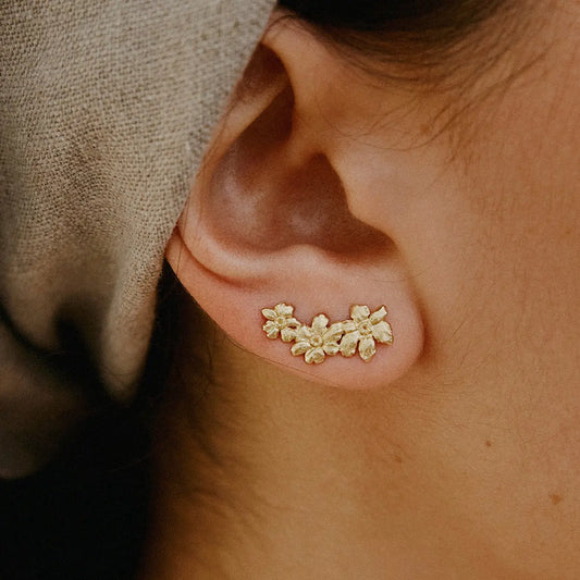 Rosaria Earrings | Jewelry Gold Gift Waterproof