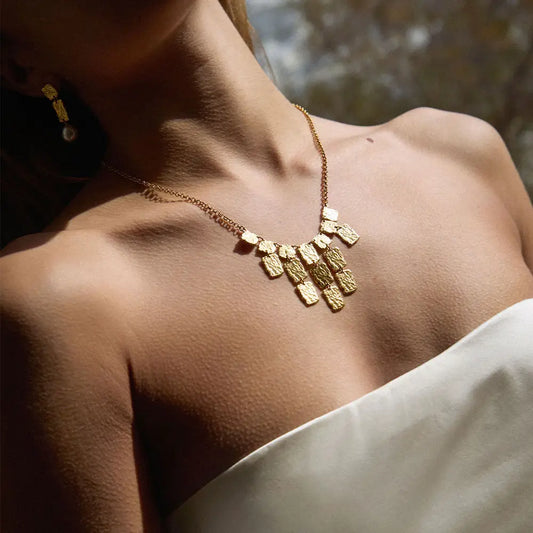 Lythos Necklace | Jewelry Gold Gift Waterproof