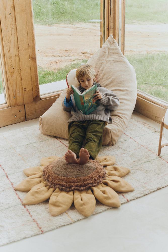 Lorena Canals Floor Cushion Sunflower