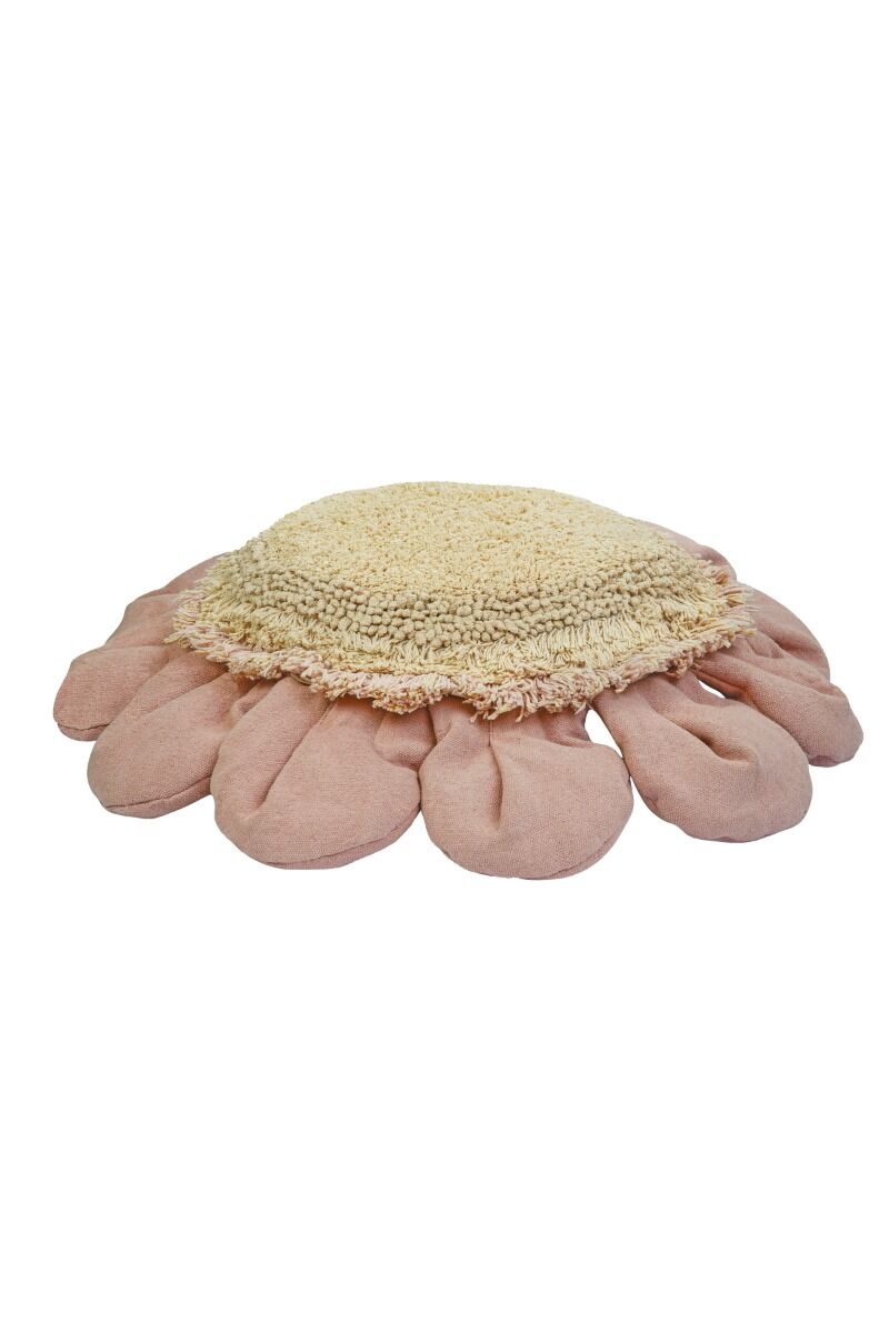 Lorena Canals Floor cushion Pink Daisy