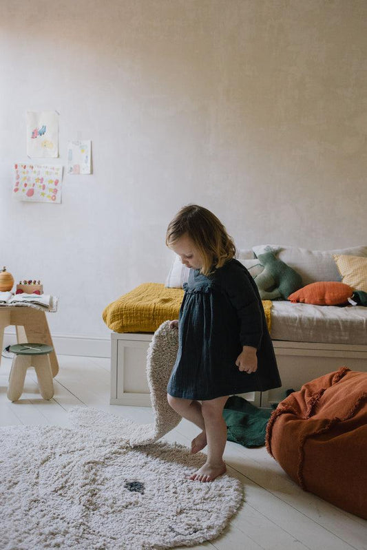 Lorena Canals Bunny Washable Cotton Rug – Children's Area Rug(New Product!)