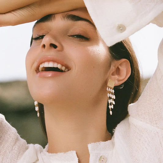 Sappho Earrings | Jewelry Gold Gift Waterproof