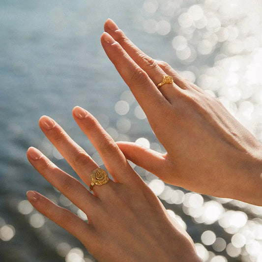 Rosie Ring | Jewelry Gold Gift Waterproof