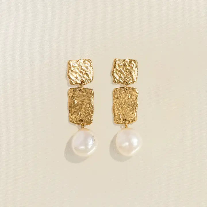 Lythos Earrings | Jewelry Gold Gift Waterproof