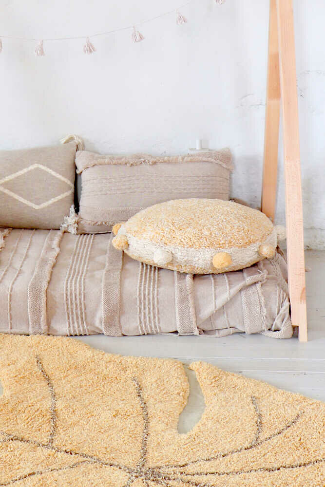 Lorena Canals Floor cushion Bubbly Honey