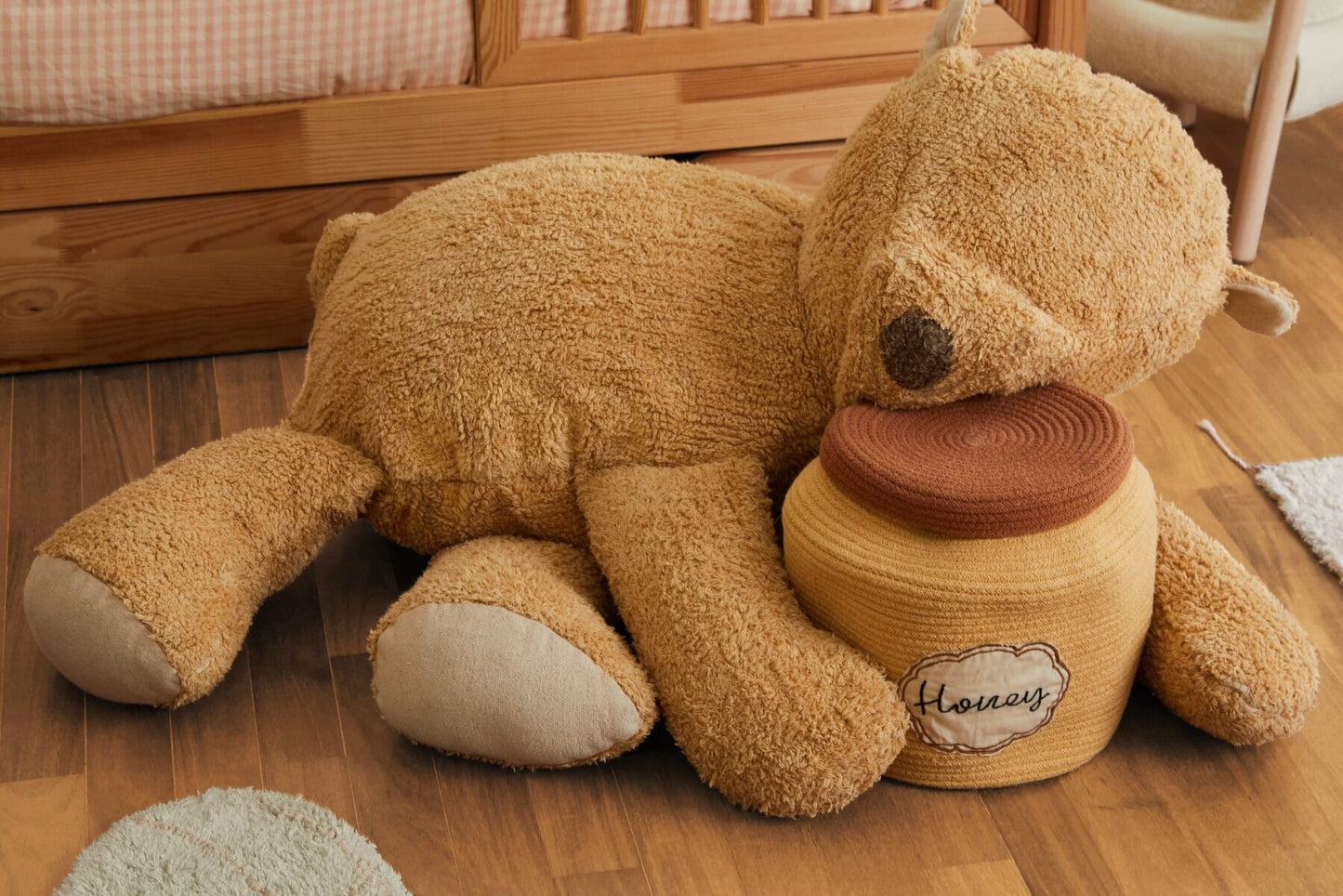 Lorena Canals Pouf Sleepy Bear