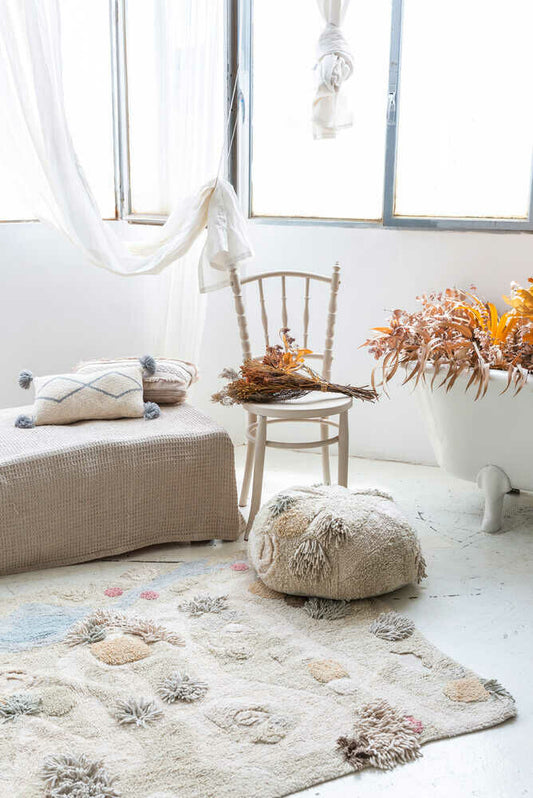 Lorena Canals Pouf Mossy Rock