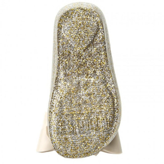 Mini Melissa Ultragirl VIII in Gold Glitter (Size 5)