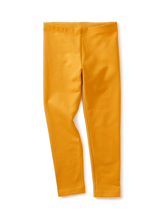 Tea Collection Skinny Solid Leggings - Gold