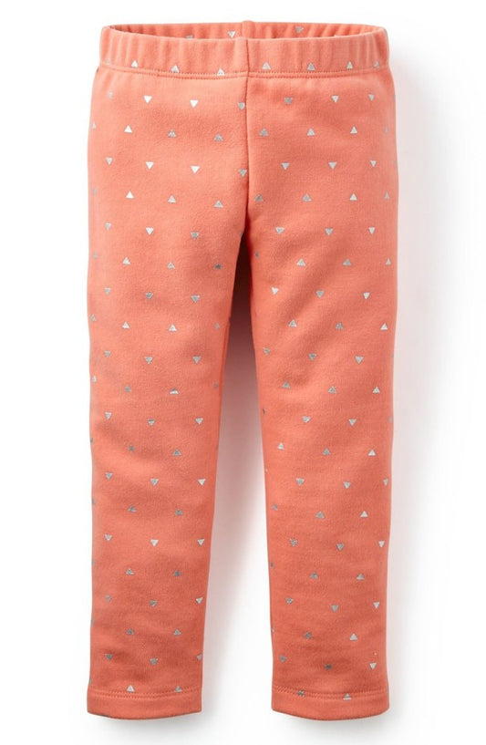 Tea Collection Baby Triangulo Fleece Leggings (3-6m)
