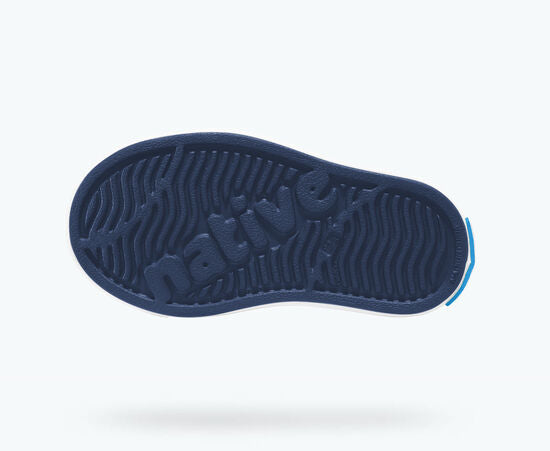 Native Miles Child Regatta Blue/ Shell White (Size 8, 9, 12)