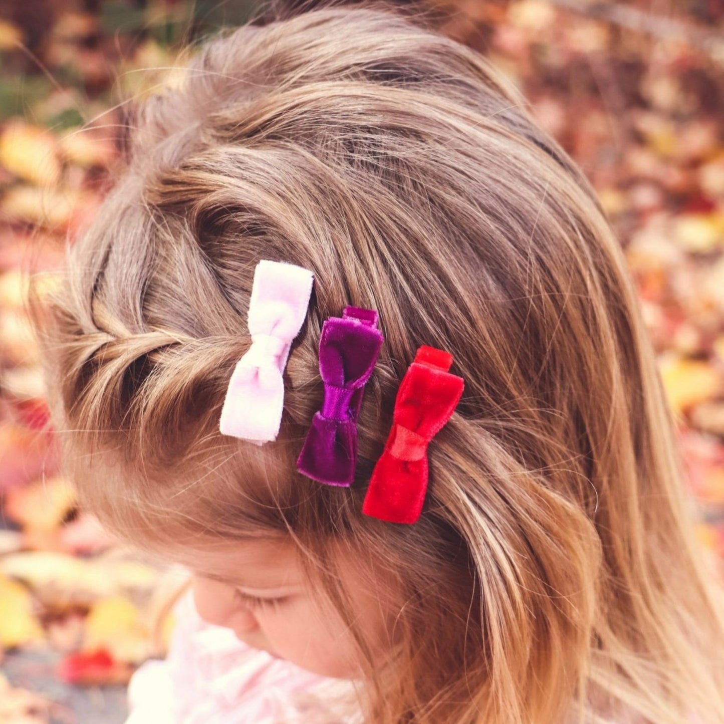 Natalie Velvet Bow Hair Clip
