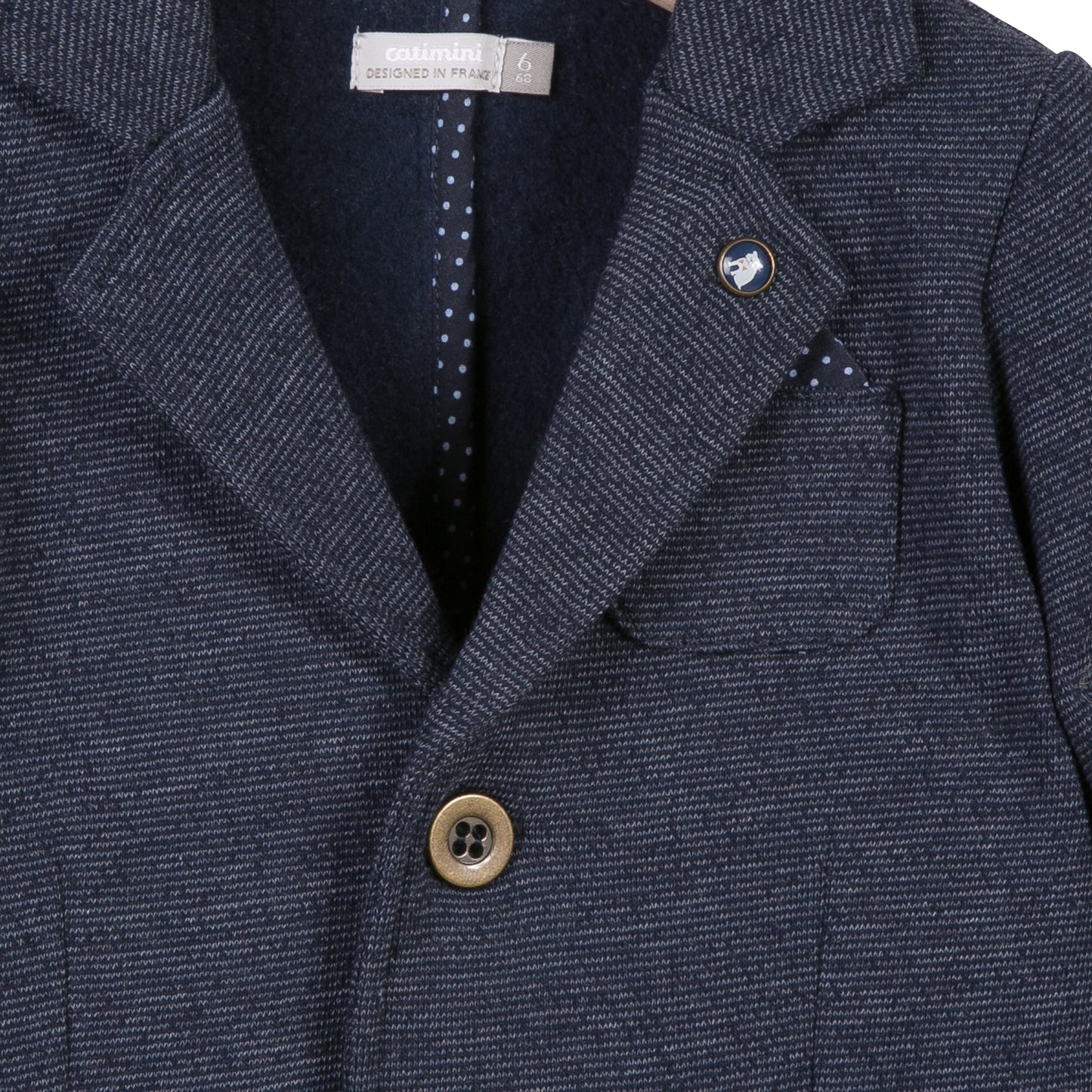 Catimini Boy Blue Blazer (6m, 18m, 3T)