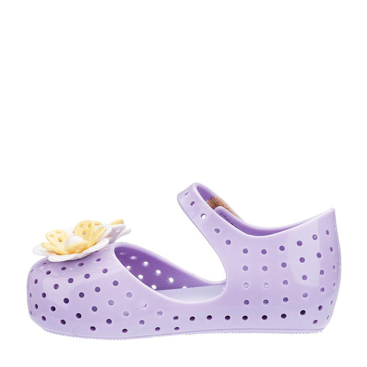 Mini Melissa: Furadinha XII in Lilac/Yellow (Size 5)