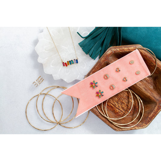 Multi-color Kaliedoscope Collection Necklace