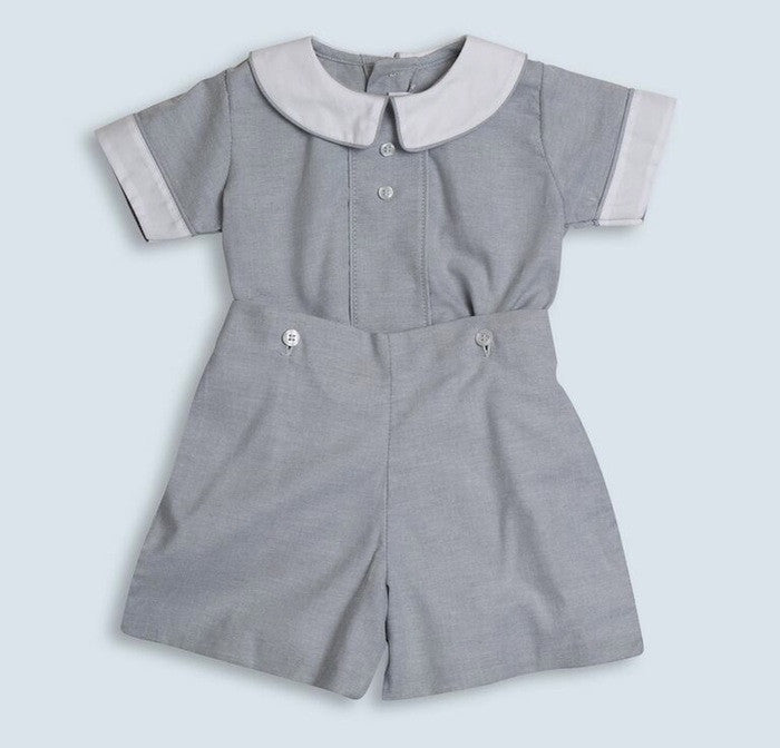 Dondolo Boy Huckleberry Button-On (18m)