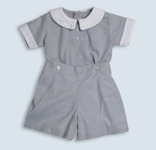 Dondolo Boy Huckleberry Button-On (18m)