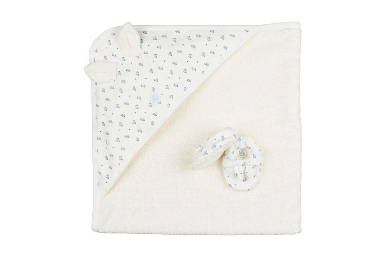 Petit Bateau Towel with Booties