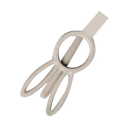 Bunny Rabbit Hair Clips - Almond