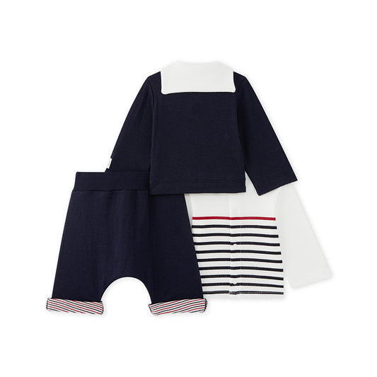 Petit Bateau Baby Boy 3-piece Set