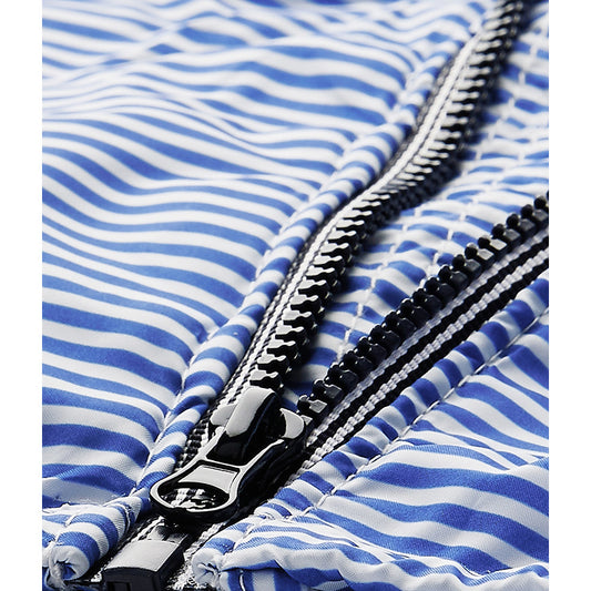 Petit Bateau Blue Striped Windbreaker (Size 3m, 6m, 12m, 18m)