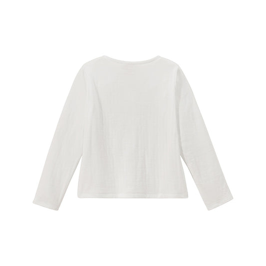 Petit Bateau Girl Cardigan with Front Pockets