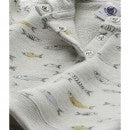 Petit Bateau Boy Hooded Sweat Shirt in Fish Print (Size 3m)