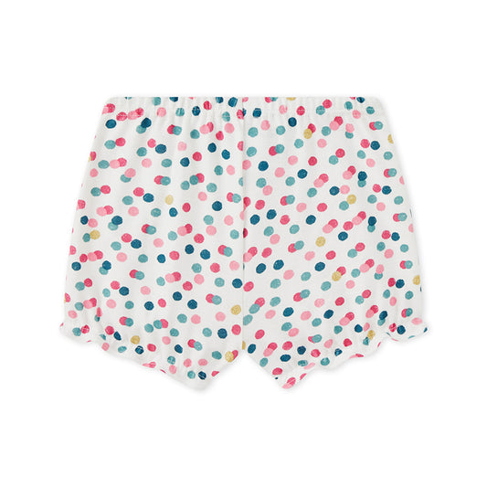 Petit Bateau BABY GIRL PRINTED BLOOMERS (Size 6m)