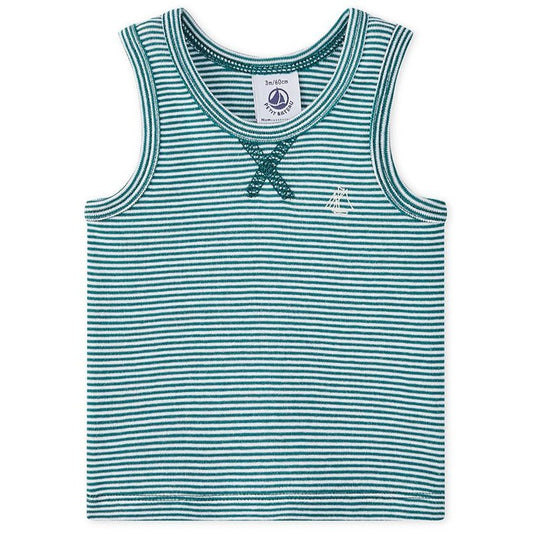 Petit Bateau Baby Boy Striped Tank Top