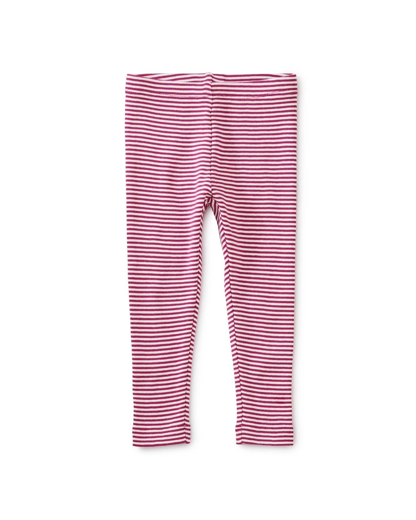 Tea Collection Striped Leggings in Shocking Fuschia (6-9m)