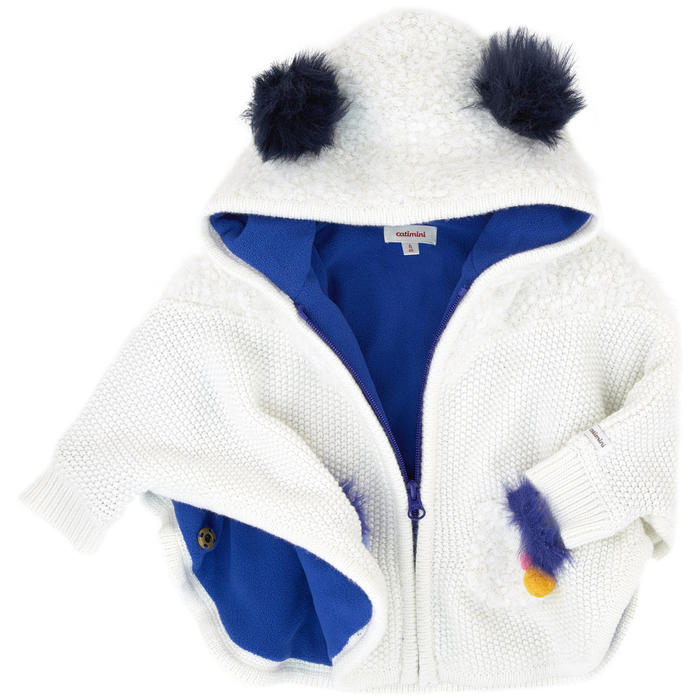 Catimini Warm Knit Cape Coat (12m)