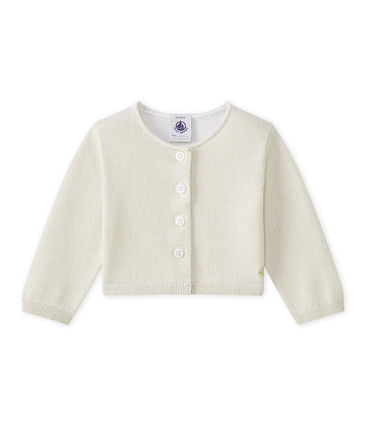 Petit Bateau Baby Girl Sparkle Cardigan (3m, 12m)