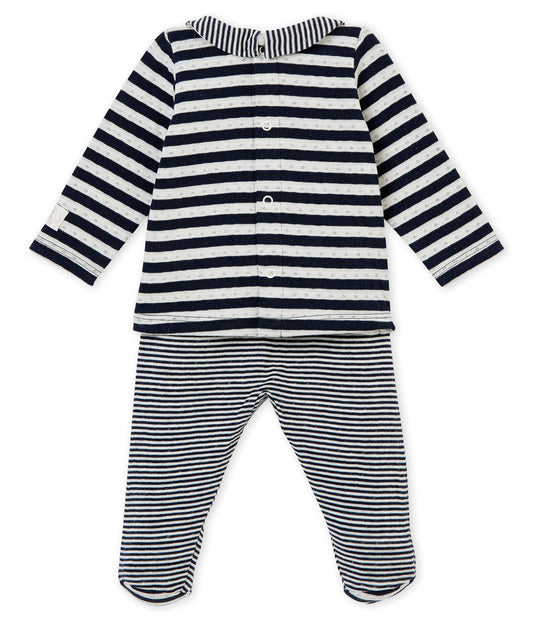 Petit Bateau Baby Boy 2 PC Striped Set (3m, 6m, 12m)