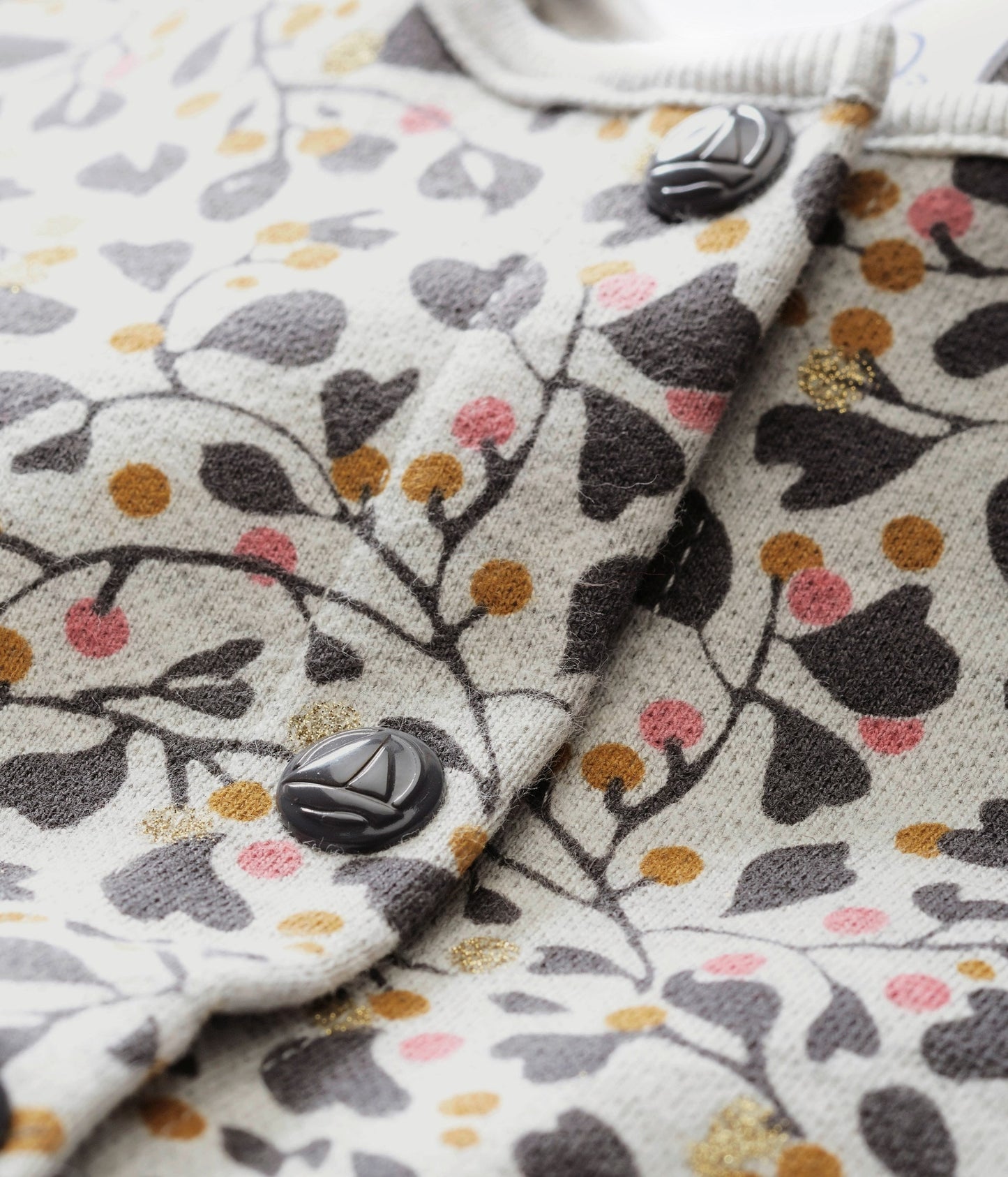 Petit Bateau Baby Girl Floral Cardigan (36m)