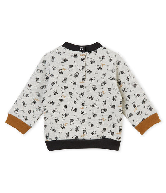 Petit Bateau Baby Boy Print Sweat Shirt (3m - 36m)