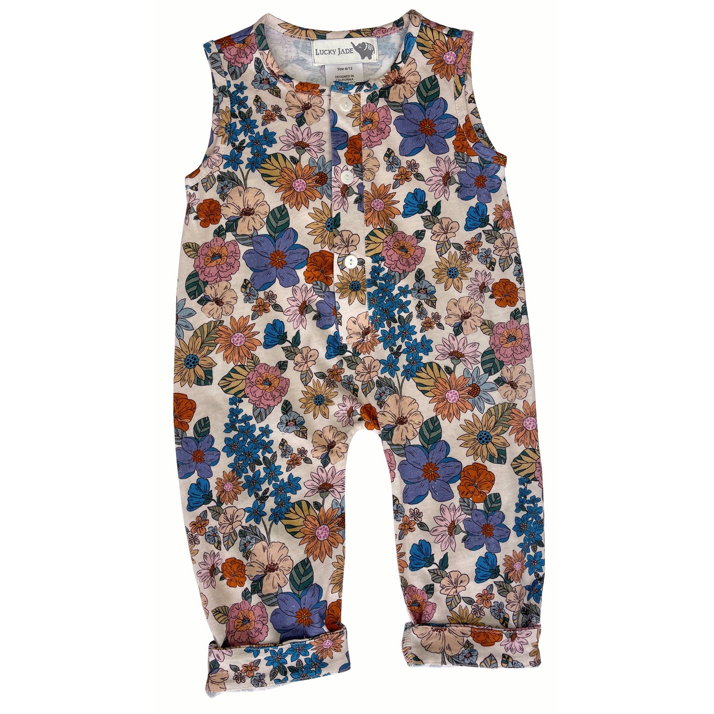 Floral Fancy Romper Set