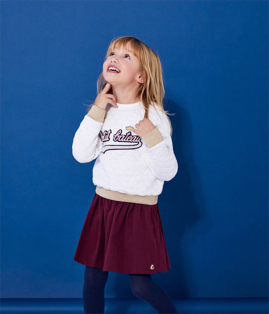 Petit Bateau Girl's Sweatshirt with Graphic (Size 3, 4)