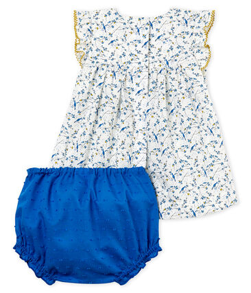 Petit Bateau Baby Girl's Printed Dress and Bloomers (1m, 3m, 6m, 9m, 12m)