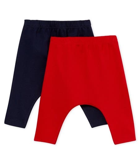 Petit Bateau Baby Leggings Set of 2 (1m)
