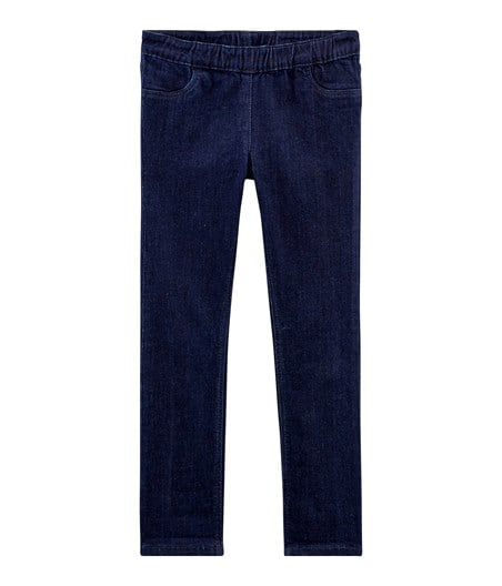 Petit Bateau Girl's Denim Pants (Size 3, 4, 8)