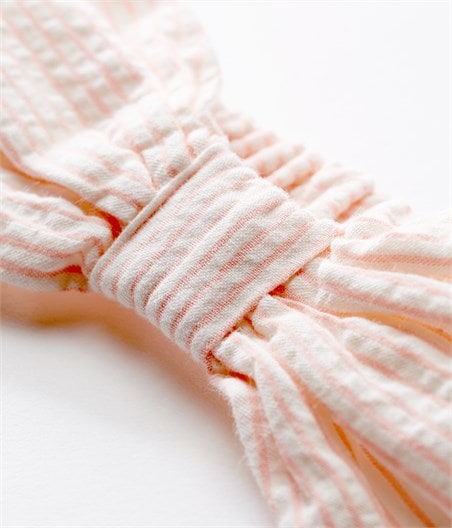 Petit Bateau Baby Girl's Pink Stripe Headband