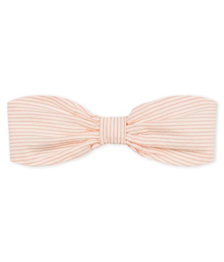 Petit Bateau Baby Girl's Pink Stripe Headband
